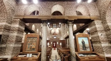 كنيسة المغارة تقف كمعلم تاريخي رئيسي في مسار العائلة المقدسة